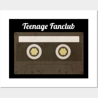 Teenage Fanclub / Cassette Tape Style Posters and Art